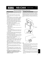 Yamaha NSC-444-Owners-Manual 